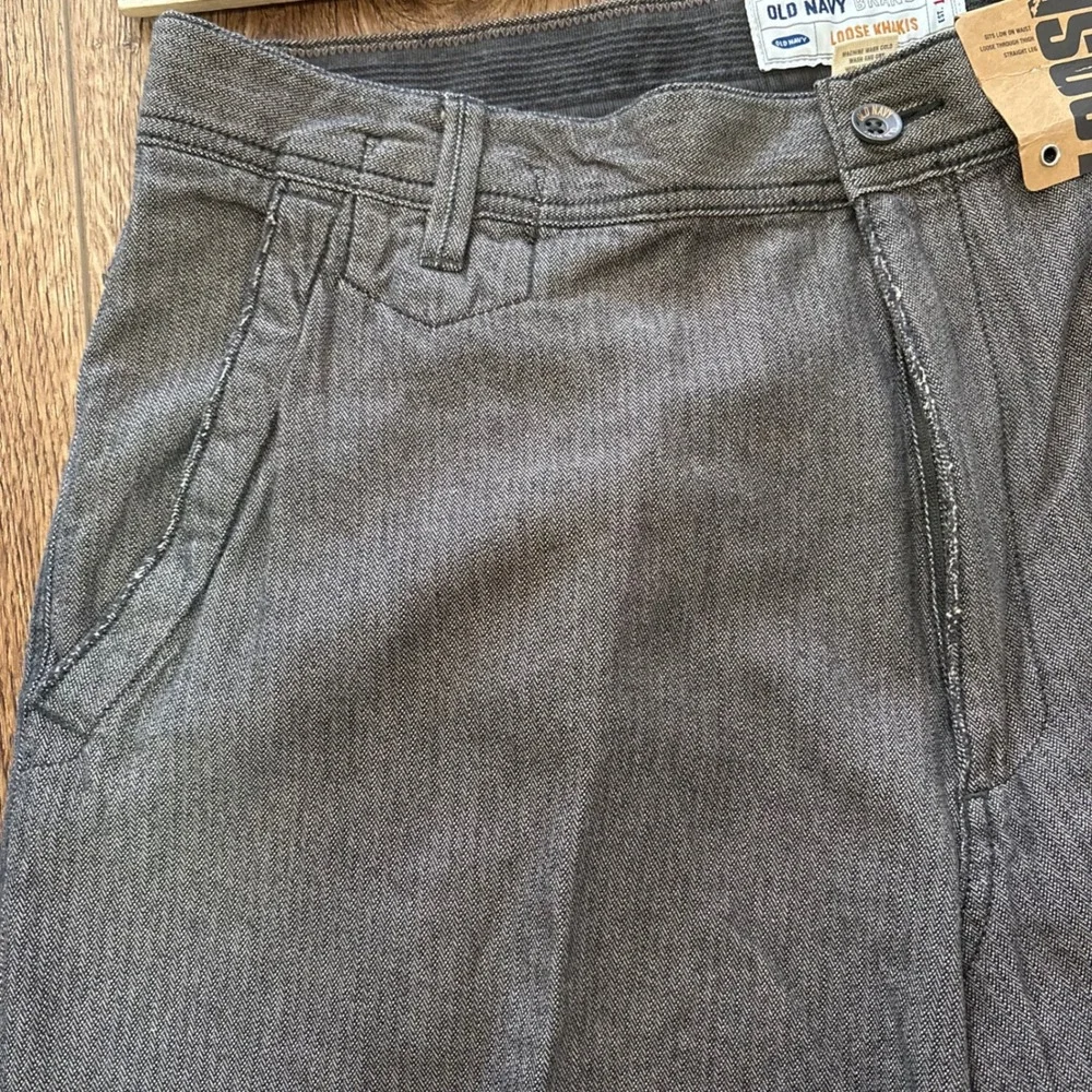 Deadstock y2k Old‎ Navy Loose Fit Pants Mens 36x30 Brown Baggy Streetwear 2006